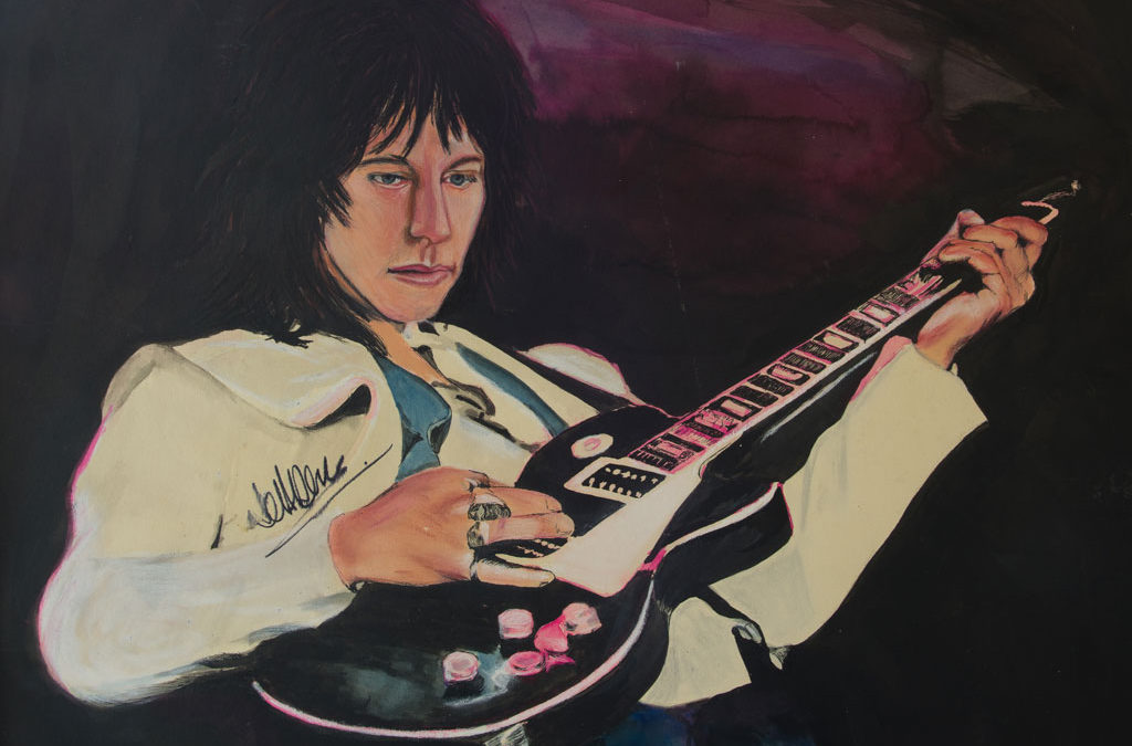 Autographed Jeff Beck