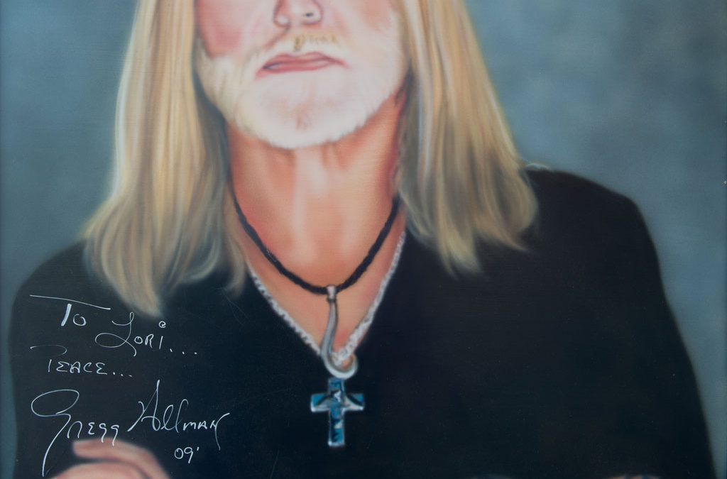 Autographed Gregg Allman